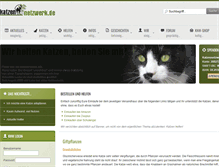 Tablet Screenshot of katzennetzwerk.de